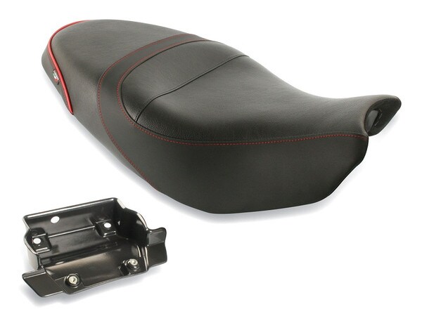 DUCATI - SCRAMBLER 2015+ - World Sport Performance Seat, Red Welt & Stitch